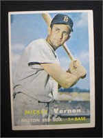 1957 TOPPS #92 MICKEY VERNON RED SOX