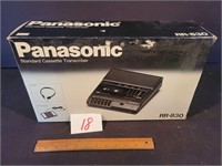 Vintage Unused Panasonic RR830 Cassette Transcribe