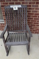Teak Rocking Chair (Front Porch)
