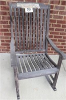 Teak Rocking Chair (Front Porch)