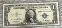 1935 $1 Silver Certificate Bill