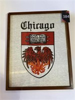 Chicago Crest Picture 15"x12"