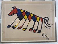 Alexander Calder "Beastie" 1974 Signed & Sealed