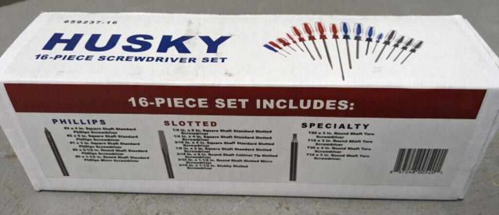 HUSKY SCREW DRIVER SET