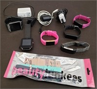 Lot of FitBits, Smart Watches & Bands. Some Work,