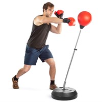 Punching Bag with Stand, Boxing Bag for Teens & Ad