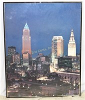 '94 Cleveland Skyline Print