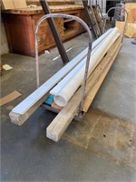 dimensional lumber & more on chair cart