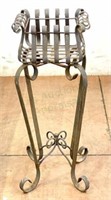 Victorian Influenced Wrought Iron Plant Stand