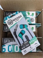 Lot of Wicked Audio Earbuds - Teal