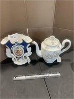 Two porcelain items
