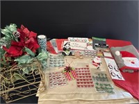 Christmas Decor, Cards, & Linens