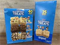 25 & 40 pack Rice Krispie treats