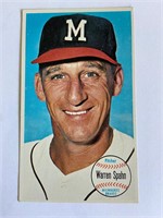 Warren Spahn 1963 TOPPS Tall Boy Card