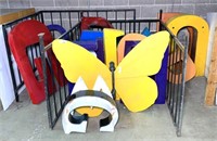 Metal Letters & One Butterfly