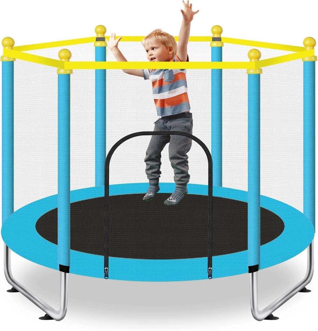 Toddler Trampoline  Ages 1-8  Blue  60.