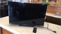 28' Vizio flat screen w remote