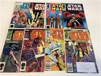 8 High Grade Marvel Star Wars Comics 1984-85