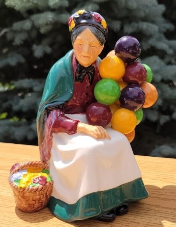 The Old Balloon Seller By: Royal Doulton Released