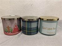 3 Scented Candles