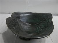 13"x 12"x 5" Hand Made Pottery Art Bowl See Info