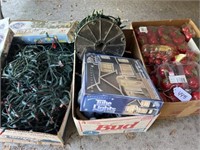 3 Boxes of Christmas Decorations