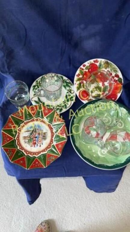 Collection of Christmas plates, Villeroy & Boch.