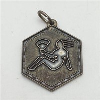 Sterling Silver Norway Pendant