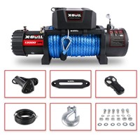 X-BULL Electric Winch 13000 LBS 12V Synthetic Blue