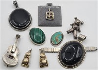Sterling Jewelry Lot - Some with Signatures