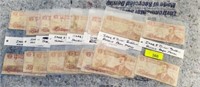 20 IRAQ 5 DINAR PAPER CURRENCY