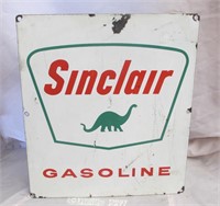 Sinclair Gasoline Porcelain  Pump Plate 13.5 x 12