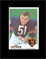 1969 Topps #139 Dick Butkus VG to VG-EX+