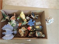 Several Bird Figurines