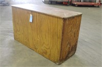 Wood Chest, Approx 50"x19"x29"