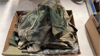 BX OF CAMO CLOTHING & EAST GERMAN ITEMS