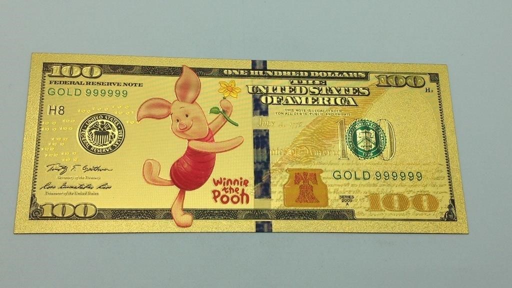 Winnie the Pooh Gold Bill