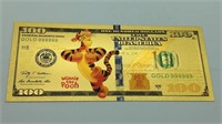 Winnie the Pooh Gold Bill