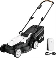 Used Litheli Cordless Lawn Mower 13 Inch, 5 Height