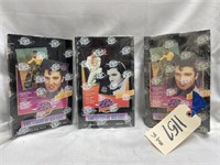 3 Elvis Trading Card Packs NIB