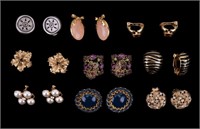 Designer Fashion Earrings (9 pr)