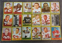 18 CARD LOT 1967 PHILADELPHIA FOOTBALL CARDS