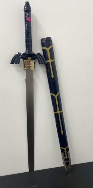 Life Size Zelda Replica Sword W/Sheath