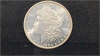 1880-S Morgan Silver Dollar Cleaned