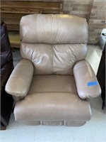 Tan Leather Recliner Chair