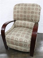 Reclining Chair with Bentwood Arms
