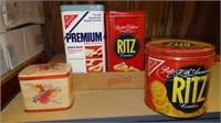 Collectible Tins - Ritz, Saltines