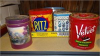 Collectible Tins - Velvet, Ritz