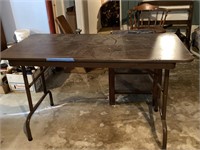 Folding leg 48in table
