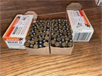 2 boxes Winchester wildcat 22 caliber long rifle